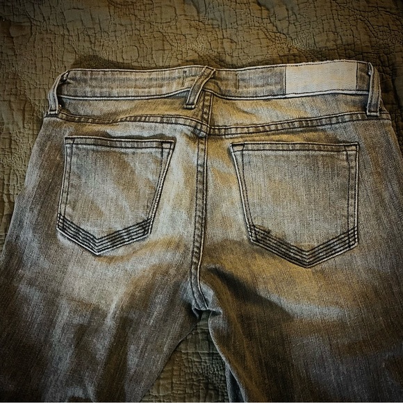 TEXTILE Elizabeth and James Davis Zip Skinny Moto Jeans Size 26 - Picture 8 of 15